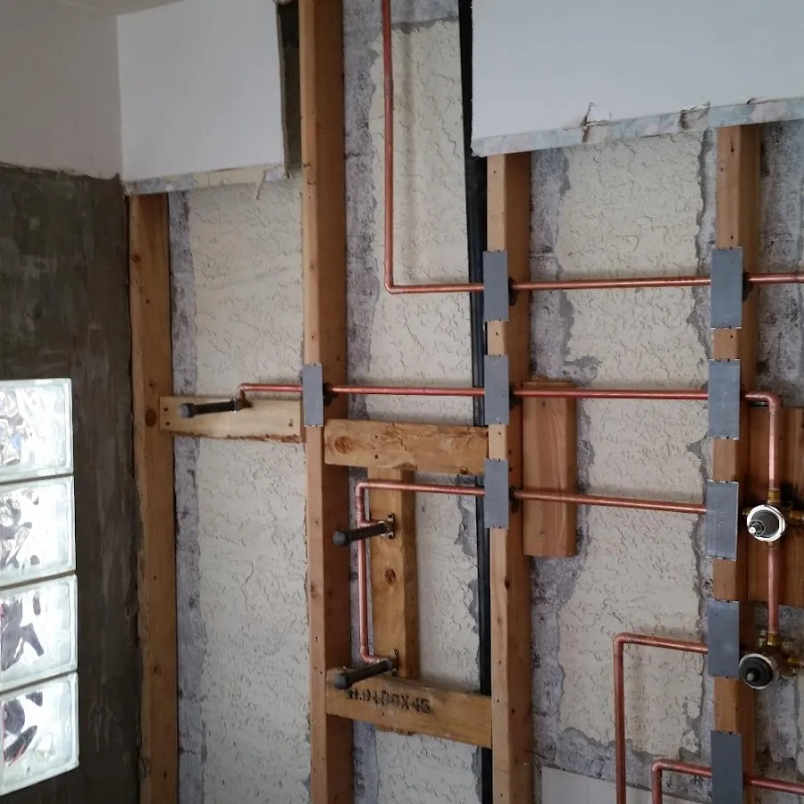 Copper pipe installation for Repiping in Middlebury